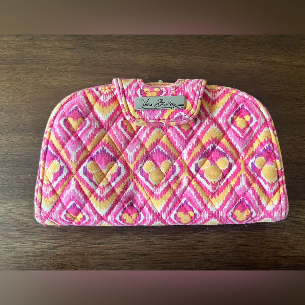 Vera Bradley Pink Quilted Wallet Disney